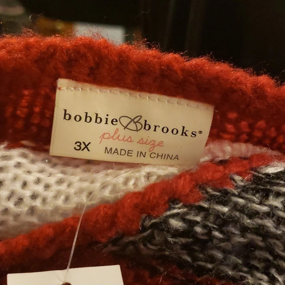 NWT Bobbie Brooks  Long Sweater top size 3x - Picture 5 of 6